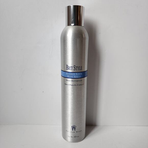 Graham Webb Energy Lock Hair Spray 10 oz. Brit Style New Old Stock - Picture 1 of 6
